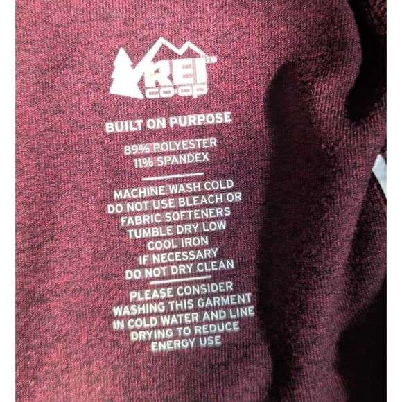 REI Co-op Women's Quarter-Zip Fleece Pullover, Size XL - Picture 3 of 5